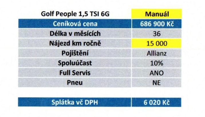 Nabídka OL